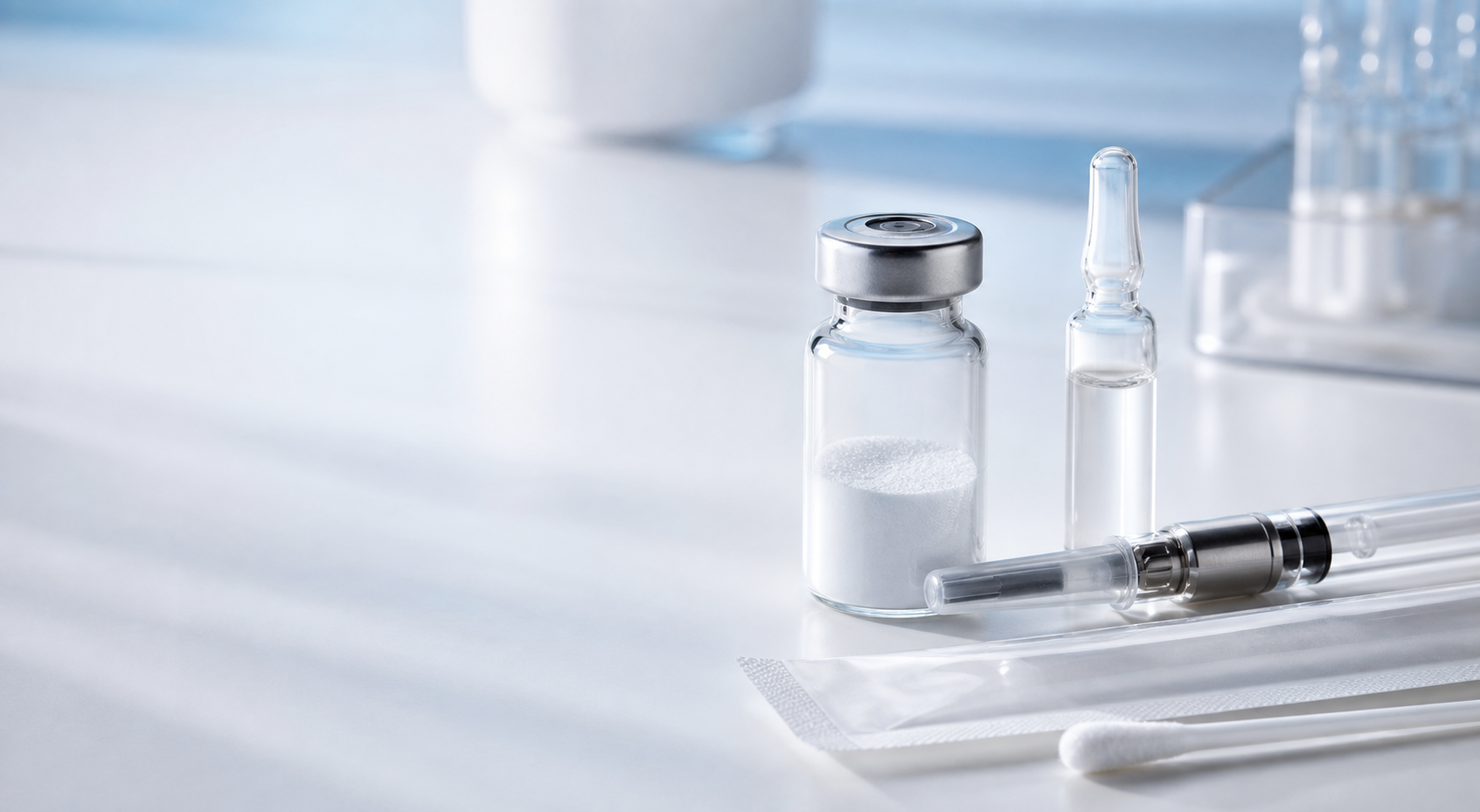 How to reconstitute a peptide vial without wasting it